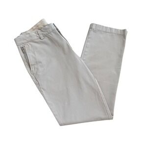 Vineyard Vines On-The-Go Performance Pants Straight Leg Gray Kids Size 18